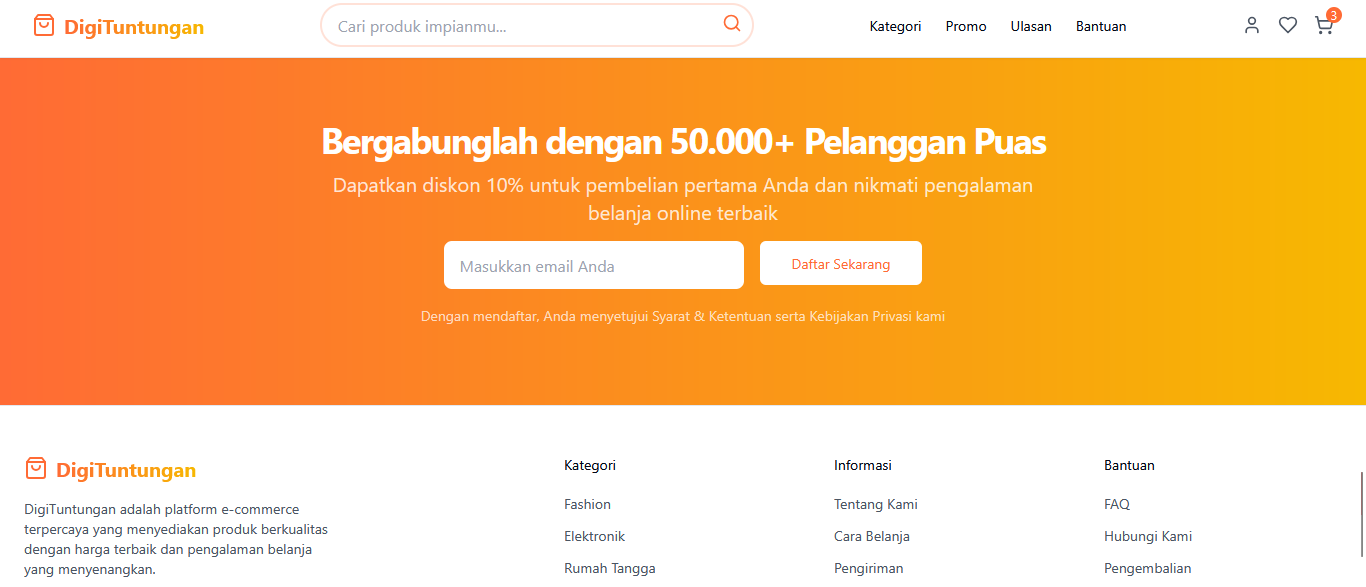 DigiTuntungan E-commerce